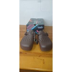 NIB Skechers Womens Foamies Cali Breeze 2.0 Beach Break Sandals chocolate sz8